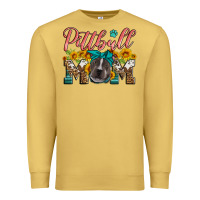 Antique Gold pittbull mom Premium Sweatshirt - Artiststas
