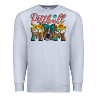 Heather Grey pittbull mom Premium Sweatshirt - Artiststas