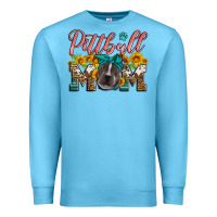 Ocean Blue pittbull mom Premium Sweatshirt - Artiststas