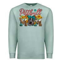 Seafoam pittbull mom Premium Sweatshirt - Artiststas