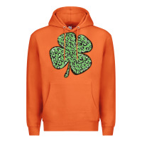 Carrot leopard shamrock Premium Hoodie - MaliasSmallBusiness