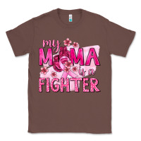 Chestnut My Mama Is a Fighter with Ribbon Classic Tee - texasbilliewilder
