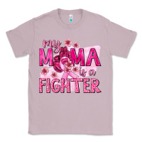 Lilac My Mama Is a Fighter with Ribbon Classic Tee - texasbilliewilder