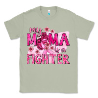 Matcha My Mama Is a Fighter with Ribbon Classic Tee - texasbilliewilder