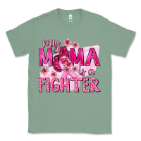 Sage My Mama Is a Fighter with Ribbon Classic Tee - texasbilliewilder