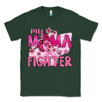 Sports Green My Mama Is a Fighter with Ribbon Classic Tee - texasbilliewilder