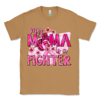 Toasted Coconut My Mama Is a Fighter with Ribbon Classic Tee - texasbilliewilder