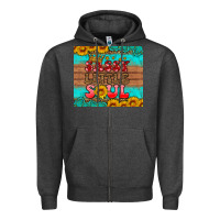 Charcoal Heather sassy little soul Zipper Hoodie - HRA Design Shop