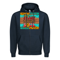 Navy sassy little soul Zipper Hoodie - HRA Design Shop