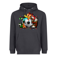 Smoke joy with soccer element and Christmas Heavyweight Hoodie - AdoDesignShop