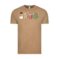Vintage Coffee christmas gingerbread cookies Vintage Tee - MaliasSmallBusiness