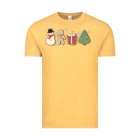 Vintage Mustard christmas gingerbread cookies Vintage Tee - MaliasSmallBusiness
