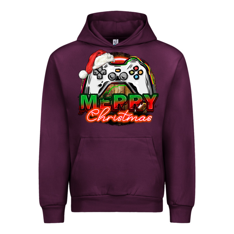 Gamer Merry Christmas Urban Hoodie by NancyCooperArtShop | Teevron