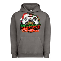 Pigment Tornado Gamer Merry Christmas Urban Hoodie - NancyCooperArtShop