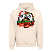 Sandshell Gamer Merry Christmas Urban Hoodie - NancyCooperArtShop