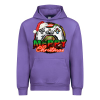 Tulip Gamer Merry Christmas Urban Hoodie - NancyCooperArtShop
