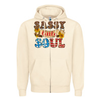 Sandshell sassy little soul Zipper Hoodie - HRA Design Shop