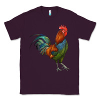 Plum rooster Classic Tee - RanaPortraitStore