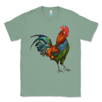 Sage rooster Classic Tee - RanaPortraitStore
