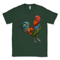 Sports Green rooster Classic Tee - RanaPortraitStore