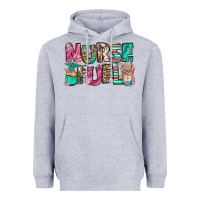 Heather Grey nurse fuel coffee cups Heavyweight Hoodie - Jasminsmagicworld