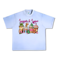 Grape Ice sugar and spice pink gingerbread coffee cups Urban Heavy Tee - Zillion Design Studio