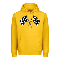 Lemon race flag Premium Hoodie - MaliasSmallBusiness