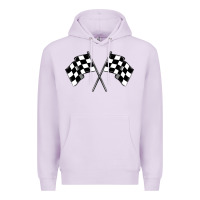 Lilac race flag Premium Hoodie - MaliasSmallBusiness