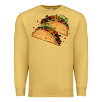 Antique Gold mexican taco's Premium Sweatshirt - AdoDesignShop