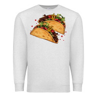 Oatmeal Heather mexican taco's Premium Sweatshirt - AdoDesignShop