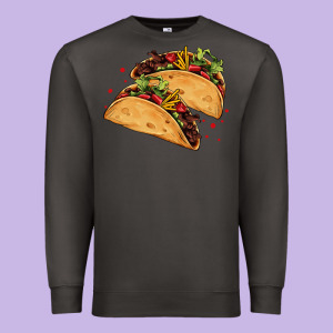 Mexican Taco's Premium Sweatshirt Designed By Adodesignshop