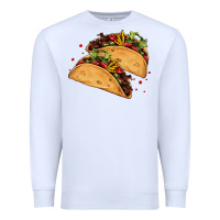 White mexican taco's Premium Sweatshirt - AdoDesignShop
