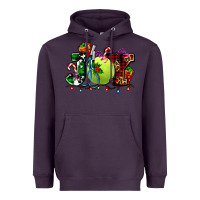Plum joy and tennis christmas Heavyweight Hoodie - AdoDesignShop