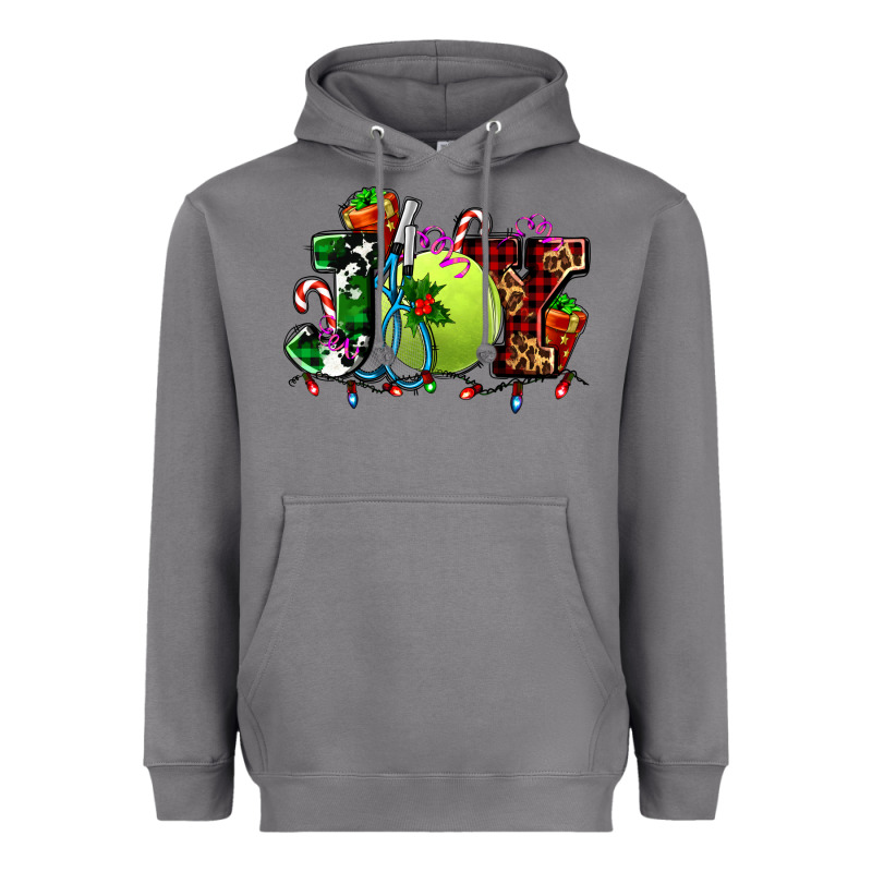 Joy And Tennis Christmas Heavyweight Hoodie by AdoDesignShop | Teevron