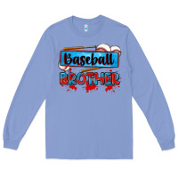 Colony Blue baseball brother Long Sleeve Tee - Zillion Design Studio