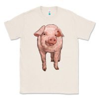 Natural pig Classic Tee - RanaPortraitStore