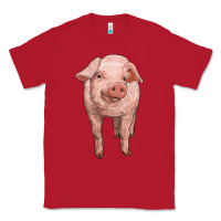 Red pig Classic Tee - RanaPortraitStore