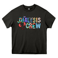 Asphalt dialysis crew Heavy Core Tee - CowhideDigitalArt