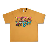 Peanut Butter farm girl Urban Heavy Tee - texasbilliewilder