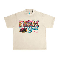 Sandshell farm girl Urban Heavy Tee - texasbilliewilder