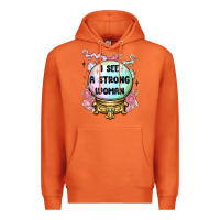 Carrot i see a strong woman Premium Hoodie - MaliasSmallBusiness