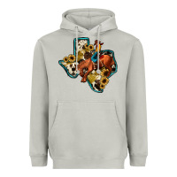 Moon Dust rodeo sunflower texas map Heavyweight Hoodie - JahusDesignShop
