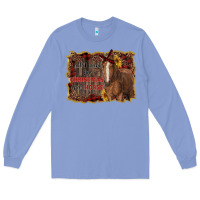 Colony Blue all i want for christmas is a horse Long Sleeve Tee - RanaPortraitStore