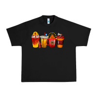 Black firefighter coffee cups Urban Heavy Tee - texasbilliewilder