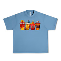 Pebble Blue firefighter coffee cups Urban Heavy Tee - texasbilliewilder
