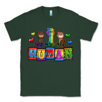 Sports Green we are all human Classic Tee - Zillion Design Studio