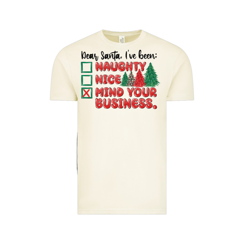 Dear Santa Ive Been Vintage Tee by MaliasSmallBusiness | Teevron