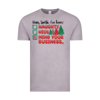 Vintage Zinc dear santa ive been Vintage Tee - MaliasSmallBusiness