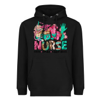 Black nurse coffee scrubs rubber gloves Heavyweight Hoodie - Jasminsmagicworld