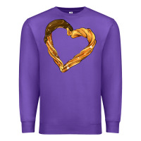 Purple churros Premium Sweatshirt - AdoDesignShop